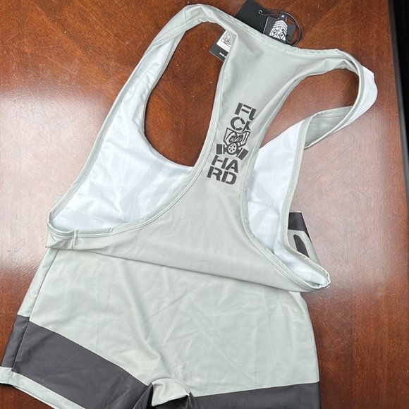 Fort Troff Gasmask F**K H**d Wrestling Singlet - Picture 2 of 6